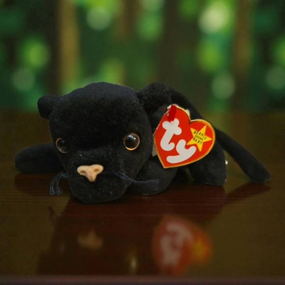 Ty Other - BOGO Ty Velvet Style 4064 Black Plush Panther Toy‎